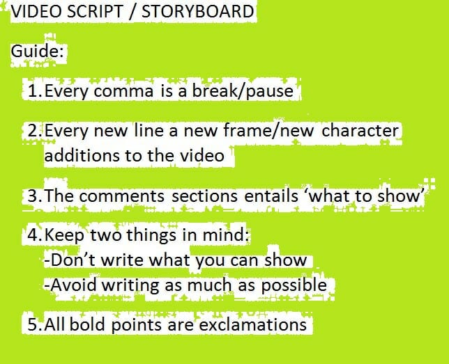 The product video script writing guide