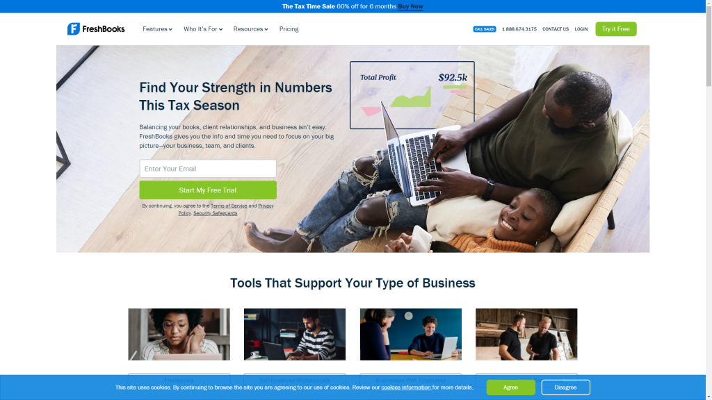 freshbooks SMB accounting software