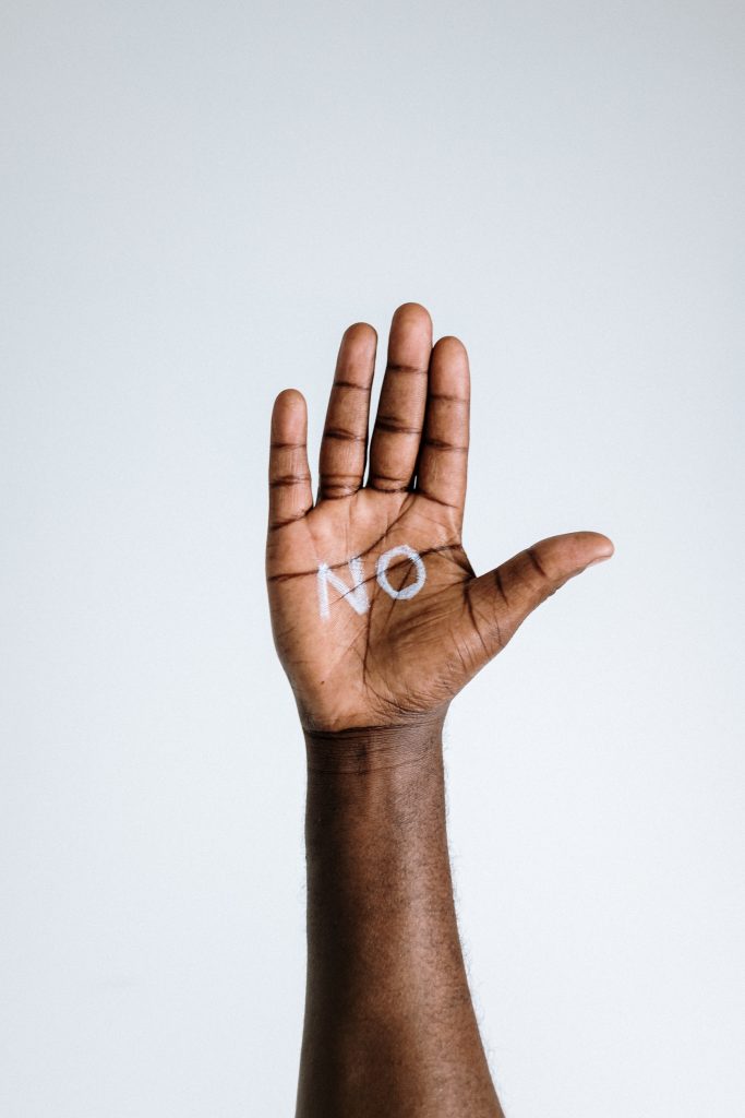 it is okay to say no