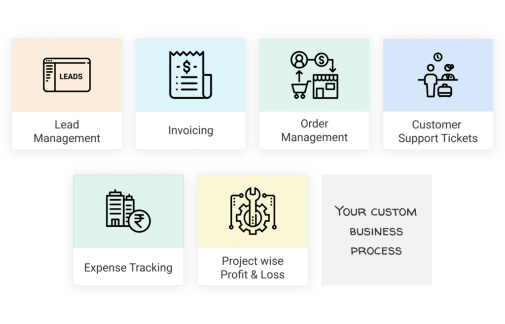 Replace chaos with powerful 50+ launchers and streamline your business processes.